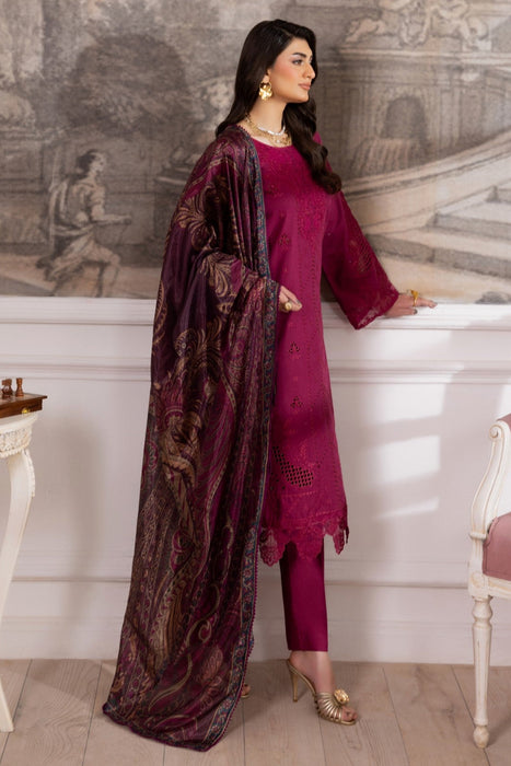 ZE-06 LAWN EMBROIDERED 3PC STITCHED/UNSTITCHED